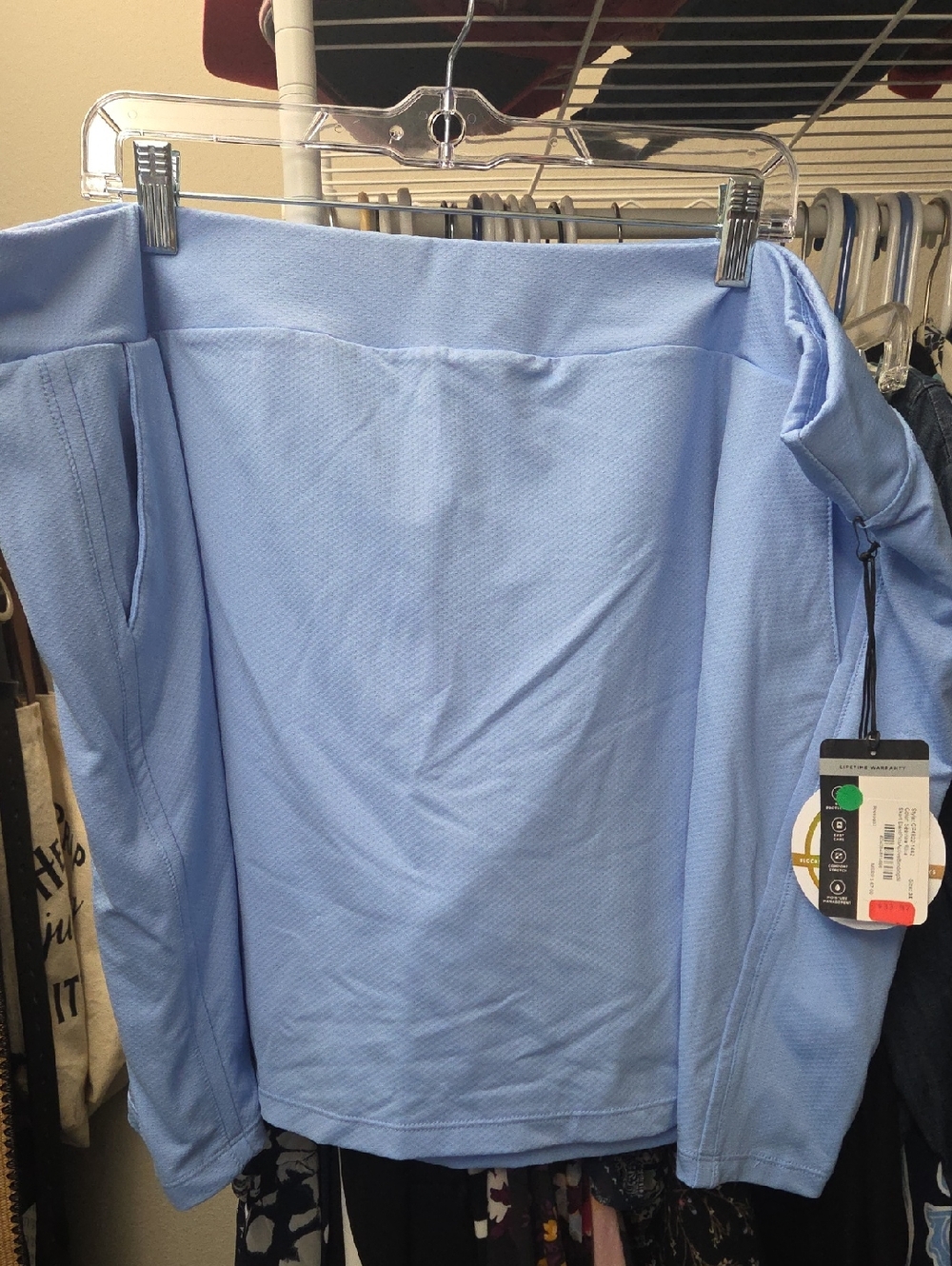 Light Blue Tennis Skort